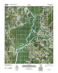 Bucksville South Carolina Historical topographic map, 1:24000 scale, 7.5 X 7.5 Minute, Year 2011