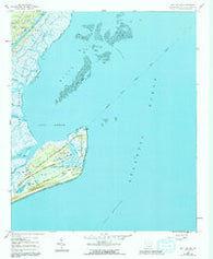 Bull Island South Carolina Historical topographic map, 1:24000 scale, 7.5 X 7.5 Minute, Year 1959