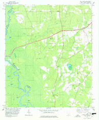 Bull Pond South Carolina Historical topographic map, 1:24000 scale, 7.5 X 7.5 Minute, Year 1978