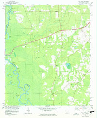 Bull Pond South Carolina Historical topographic map, 1:24000 scale, 7.5 X 7.5 Minute, Year 1978