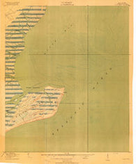 Bulls Island South Carolina Historical topographic map, 1:21120 scale, 7.5 X 7.5 Minute, Year 1919