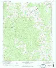 Bush River South Carolina Historical topographic map, 1:24000 scale, 7.5 X 7.5 Minute, Year 1970