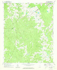 Bush River South Carolina Historical topographic map, 1:24000 scale, 7.5 X 7.5 Minute, Year 1970