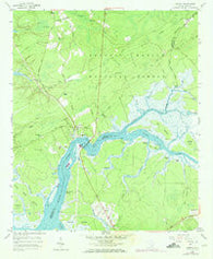 Cainhoy South Carolina Historical topographic map, 1:24000 scale, 7.5 X 7.5 Minute, Year 1958