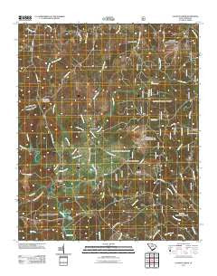 Calhoun Creek South Carolina Historical topographic map, 1:24000 scale, 7.5 X 7.5 Minute, Year 2011
