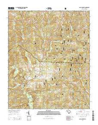 Calhoun Creek South Carolina Current topographic map, 1:24000 scale, 7.5 X 7.5 Minute, Year 2014