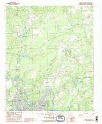 Camden North South Carolina Historical topographic map, 1:24000 scale, 7.5 X 7.5 Minute, Year 1988