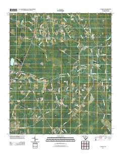 Canadys South Carolina Historical topographic map, 1:24000 scale, 7.5 X 7.5 Minute, Year 2011