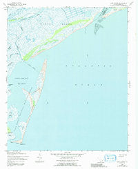 Cape Romain South Carolina Historical topographic map, 1:24000 scale, 7.5 X 7.5 Minute, Year 1942