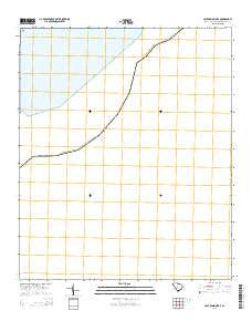 Cape Romain OE E South Carolina Current topographic map, 1:24000 scale, 7.5 X 7.5 Minute, Year 2014