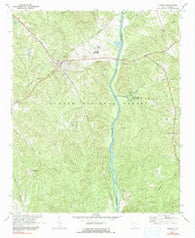 Carlisle South Carolina Historical topographic map, 1:24000 scale, 7.5 X 7.5 Minute, Year 1969
