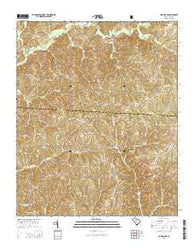 Carlisle SE South Carolina Current topographic map, 1:24000 scale, 7.5 X 7.5 Minute, Year 2014