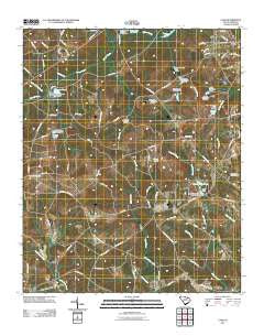 Cash South Carolina Historical topographic map, 1:24000 scale, 7.5 X 7.5 Minute, Year 2011