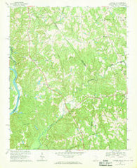 Catawba NE South Carolina Historical topographic map, 1:24000 scale, 7.5 X 7.5 Minute, Year 1968