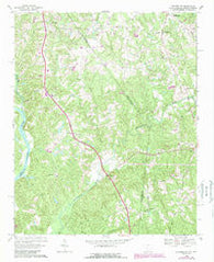 Catawba NE South Carolina Historical topographic map, 1:24000 scale, 7.5 X 7.5 Minute, Year 1968