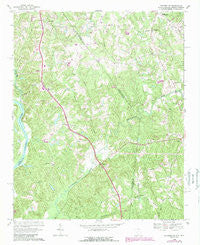 Catawba NE South Carolina Historical topographic map, 1:24000 scale, 7.5 X 7.5 Minute, Year 1968