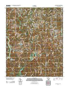 Catawba NE South Carolina Historical topographic map, 1:24000 scale, 7.5 X 7.5 Minute, Year 2011