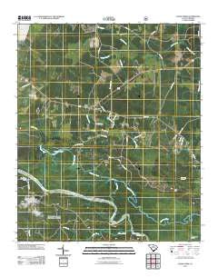 Cedar Creek South Carolina Historical topographic map, 1:24000 scale, 7.5 X 7.5 Minute, Year 2011