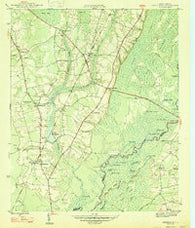 Centenary South Carolina Historical topographic map, 1:24000 scale, 7.5 X 7.5 Minute, Year 1947