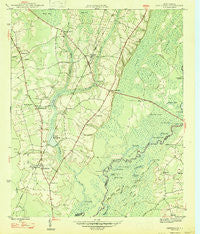 Centenary South Carolina Historical topographic map, 1:24000 scale, 7.5 X 7.5 Minute, Year 1947