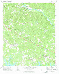 Chapin South Carolina Historical topographic map, 1:24000 scale, 7.5 X 7.5 Minute, Year 1971