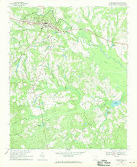 Chesterfield South Carolina Historical topographic map, 1:24000 scale, 7.5 X 7.5 Minute, Year 1968