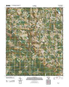 Clio South Carolina Historical topographic map, 1:24000 scale, 7.5 X 7.5 Minute, Year 2011