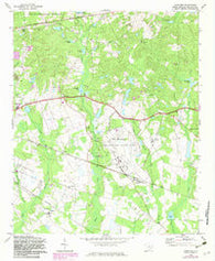Congaree South Carolina Historical topographic map, 1:24000 scale, 7.5 X 7.5 Minute, Year 1972