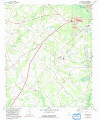 Cordova South Carolina Historical topographic map, 1:24000 scale, 7.5 X 7.5 Minute, Year 1979