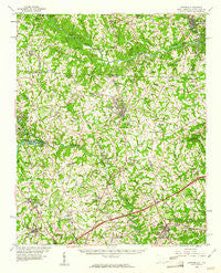 Cowpens South Carolina Historical topographic map, 1:62500 scale, 15 X 15 Minute, Year 1959