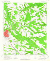 Darlington East South Carolina Historical topographic map, 1:24000 scale, 7.5 X 7.5 Minute, Year 1963