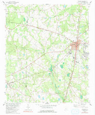Denmark South Carolina Historical topographic map, 1:24000 scale, 7.5 X 7.5 Minute, Year 1979