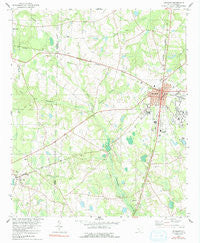 Denmark South Carolina Historical topographic map, 1:24000 scale, 7.5 X 7.5 Minute, Year 1979
