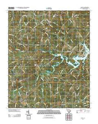 Denny South Carolina Historical topographic map, 1:24000 scale, 7.5 X 7.5 Minute, Year 2011