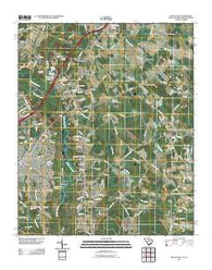 Dillon East South Carolina Historical topographic map, 1:24000 scale, 7.5 X 7.5 Minute, Year 2011