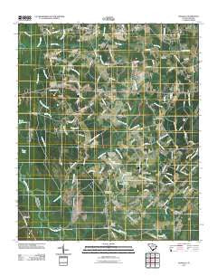 Dongola South Carolina Historical topographic map, 1:24000 scale, 7.5 X 7.5 Minute, Year 2011