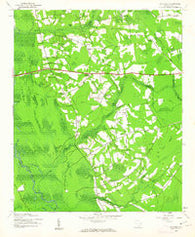 Dongola South Carolina Historical topographic map, 1:24000 scale, 7.5 X 7.5 Minute, Year 1943