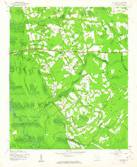 Dongola South Carolina Historical topographic map, 1:24000 scale, 7.5 X 7.5 Minute, Year 1943