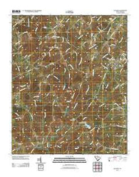 Due West South Carolina Historical topographic map, 1:24000 scale, 7.5 X 7.5 Minute, Year 2011