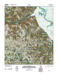 Elloree South Carolina Historical topographic map, 1:24000 scale, 7.5 X 7.5 Minute, Year 2011