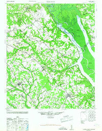 Elloree South Carolina Historical topographic map, 1:62500 scale, 15 X 15 Minute, Year 1946