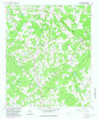 Emory South Carolina Historical topographic map, 1:24000 scale, 7.5 X 7.5 Minute, Year 1964