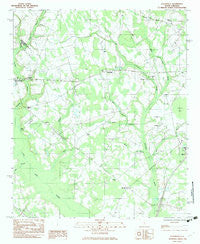 Felderville South Carolina Historical topographic map, 1:24000 scale, 7.5 X 7.5 Minute, Year 1982