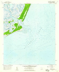 Fripps Inlet South Carolina Historical topographic map, 1:24000 scale, 7.5 X 7.5 Minute, Year 1958