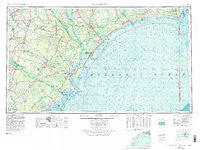 Georgetown South Carolina Historical topographic map, 1:250000 scale, 1 X 2 Degree, Year 1974