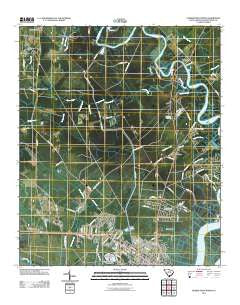 Georgetown North South Carolina Historical topographic map, 1:24000 scale, 7.5 X 7.5 Minute, Year 2011