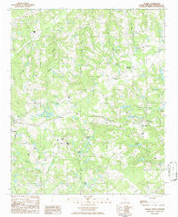 Gilbert South Carolina Historical topographic map, 1:24000 scale, 7.5 X 7.5 Minute, Year 1986