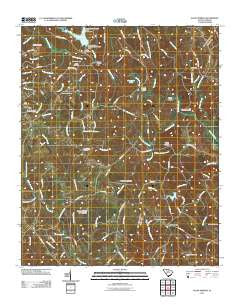 Glenn Springs South Carolina Historical topographic map, 1:24000 scale, 7.5 X 7.5 Minute, Year 2011