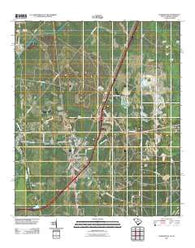 Hardeeville South Carolina Historical topographic map, 1:24000 scale, 7.5 X 7.5 Minute, Year 2011