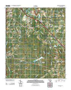 Harleyville South Carolina Historical topographic map, 1:24000 scale, 7.5 X 7.5 Minute, Year 2011
